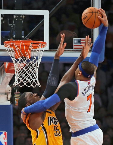 NBA: „Knicks“ – „Pacers“