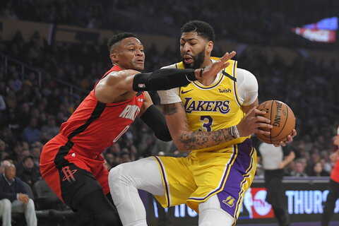 NBA: „Lakers“ – „Rockets“