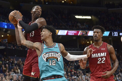 NBA: „Grizzlies“ – „Heat“