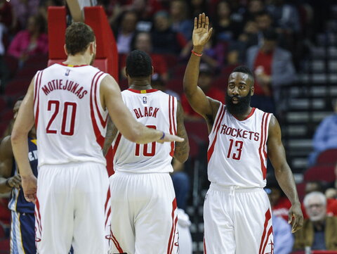 NBA: „Rockets“ – „Grizzlies“
