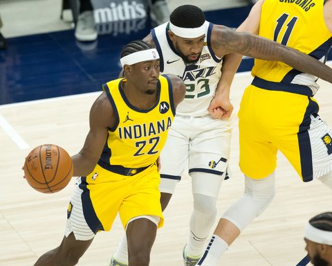 NBA: „Pacers“ – „Jazz“