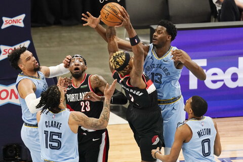 NBA: „Grizzlies“ – „Trail Blazers“