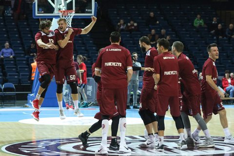Europos taurė: „Lietkabelis“ – „Grissin Bon“