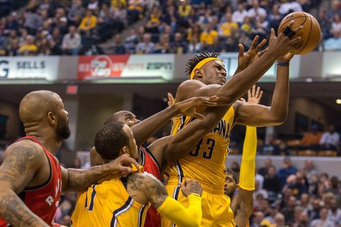 NBA: „Raptors“ – „Pacers“