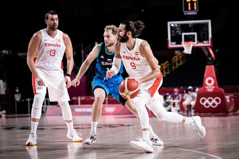 Olimpiada: Slovėnija – Ispanija