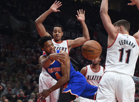 NBA: „Knicks“ – „Trail Blazers“