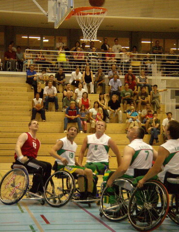 Neįgaliųjų čempionatas: Lietuva - Šveicarija