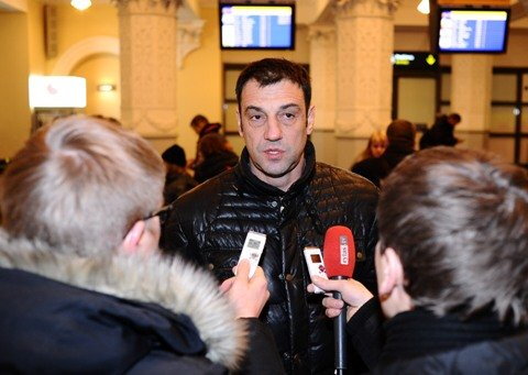 "Žalgiris" oro uoste po rungtynių su "Bennet"
