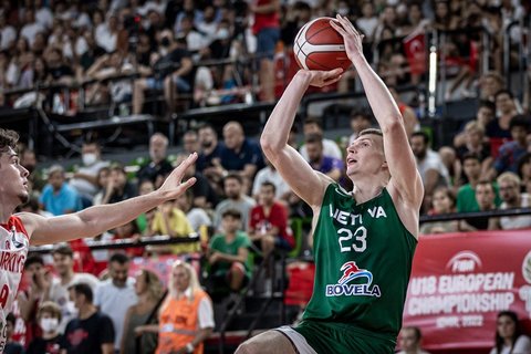 U18 ketvirtfinalis: Lietuva – Turkija