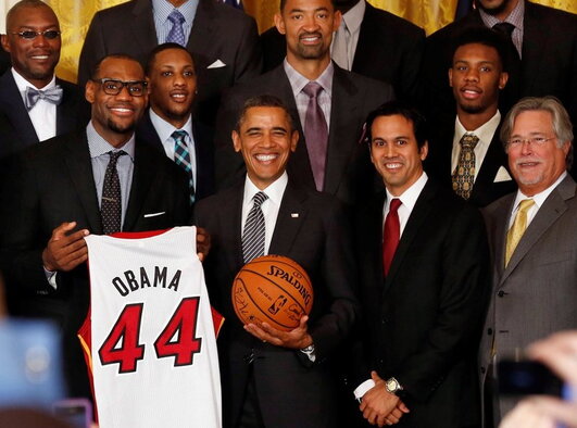 Jamesas, Obama
