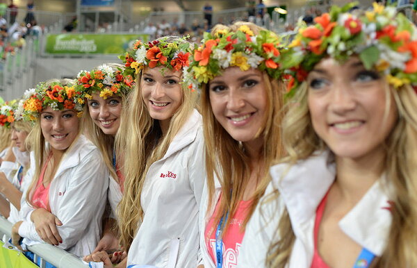 Ukrainos rinktinės sirgalės