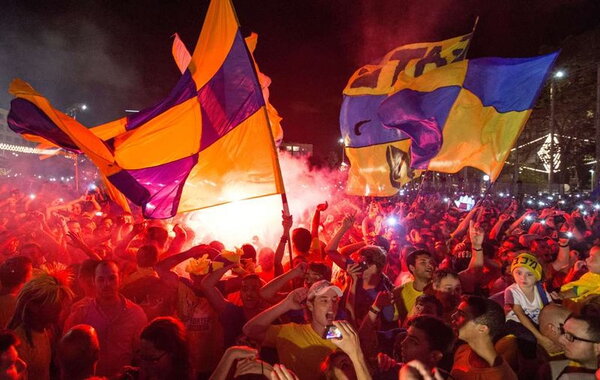 „Maccabi“ sutiktuvės Tel Avive 
