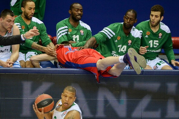 Panathinaikos žaidėjai