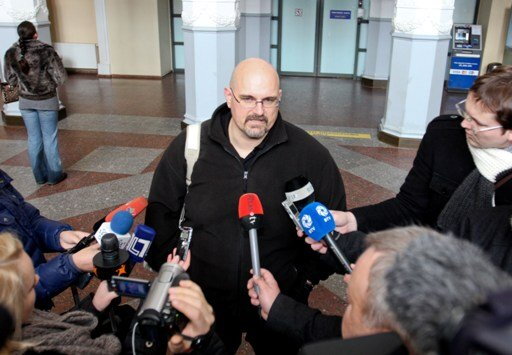 Džikičius duoda interviu