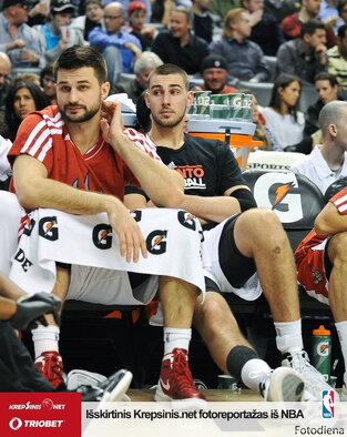 Kleiza, Valančiūnas