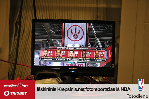 Raptors startinis penketukas