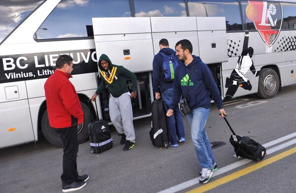 „Panathinaikos“ atvyko į Vilnių 