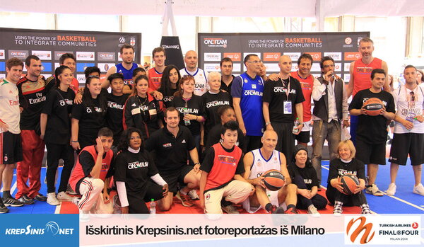 „One Team“ renginio dalyviai