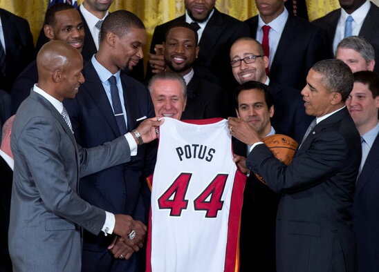 Allenas, Boshas, Obama