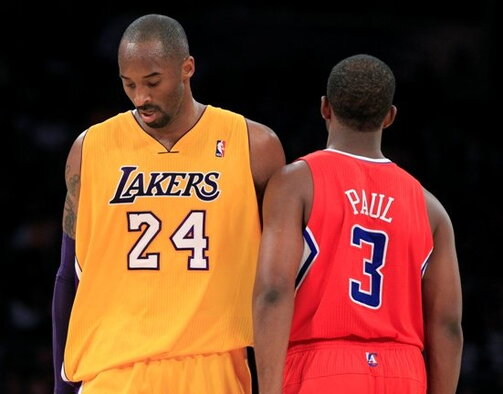 Chrisas Paulas ir Kobe Bryantas