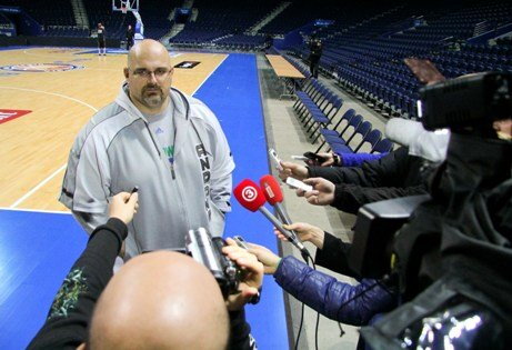 Džikičius duoda interviu