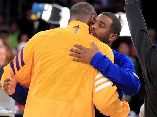 Kobe Bryanto ir Chriso Paulo susitikimas