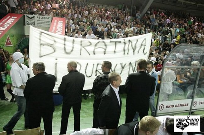 Buratiną į durnyną