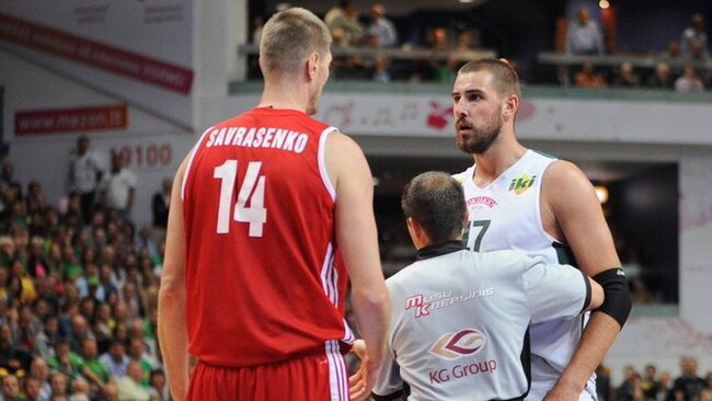 A.Savrasenkos ir J.Valančiūno pokalbis (Fotodiena.lt)