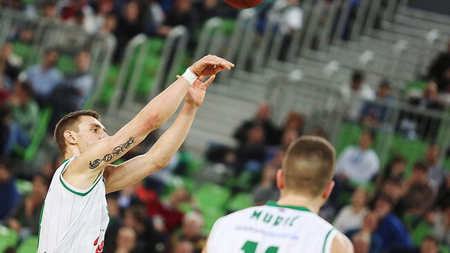 D.Gailius vedė Liublianos klubą į priekį (Scanpix)