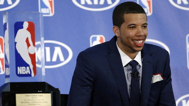 M.Carteris-Williamsas šiemet taip pat pripažintas NBA metų naujoku (Scanpix)