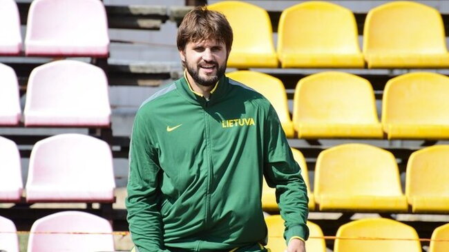 L.Kleiza džiaugiasi, kad rungtyniaus Europoje (Fotodiena.lt)