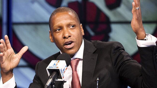 M.Ujiri neliko nenubaustas (Scanpix)