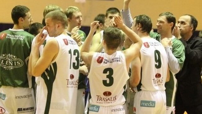 „Trakai“ išsivežė pergalę iš Kauno (Organizatorių nuotr.)