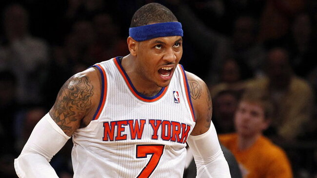 Individualų šou surengęs C.Anthony atvedė „Knicks“ į pirmąją pergalę serijoje (Scanpix)