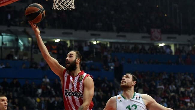 V.Spanoulis lemiamu metu rinko taškus (Scanpix nuotr.)