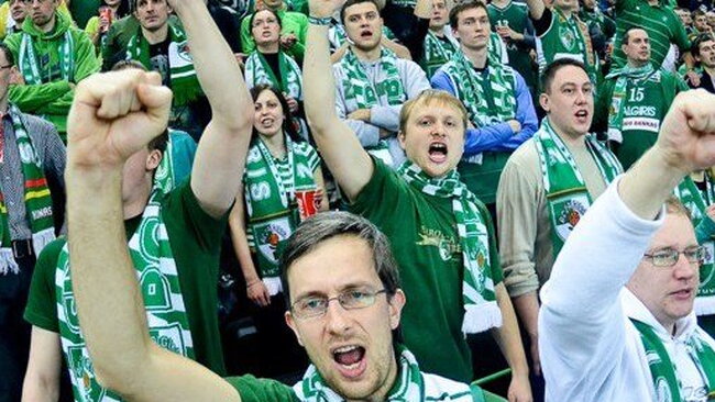 "Žalgirio" sirgaliai kol kas nesulaukia gerų naujienų dėl klubo ateities (Robertas Dačkus, Fotodiena.lt)