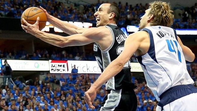 E.Ginobili ranka lemiamu metu nedrebėjo (Scanpix)