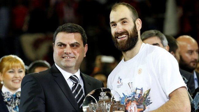 Graikas kitą sezoną su „Olympiacos“ sieks trečio Eurolygos čempiono titulo iš eilės (Scanpix)