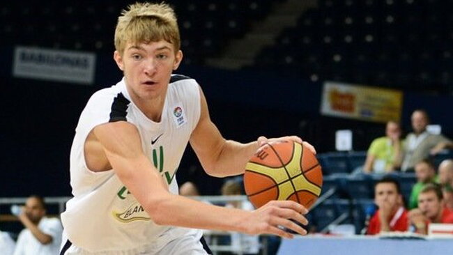 D.Sabonis sužibėjo žaisdamas su metais vyresniais žaidėjais (Fotodiena.lt)