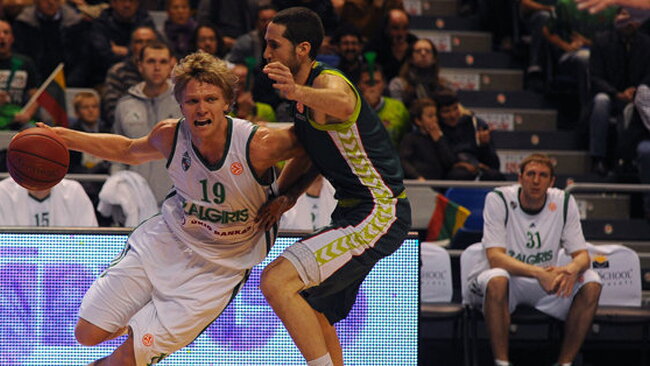 Kuzminskas sužaidė geriausias rungtynes Eurolygoje (Scanpix nuotr.)