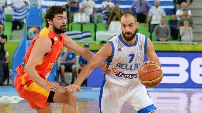 V.Spanoulis – rezultatyviausias graikų komandoje (Fotodiena.lt nuotr.)