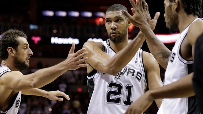 T.Duncanas užfiksavo naują NBA rekordą (Scanpix nuotr.)