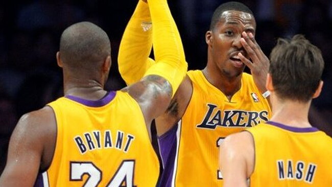 Lakers lyderių trejetas netrukus gali pasipildyti dar vienu nariu (Scanpix nuotr.)