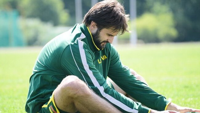 L.Kleiza antradienį vėlai vakare sužinos, ar lieka Toronto klube (Fotodiena.lt)