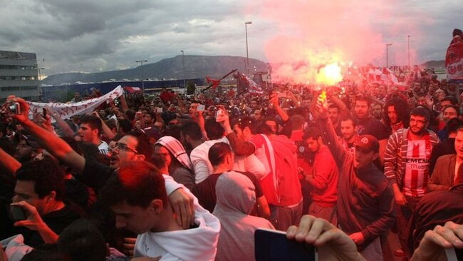 Graikai griausmingai pasitiko čempionus (Scanpix)