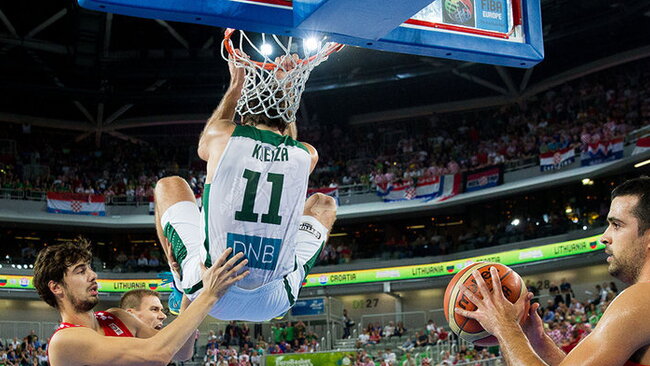Šis L.Kleizos dėjimas pateko į gražiausių Europos čempionato epizodų TOP10 (Fotodiena.lt)