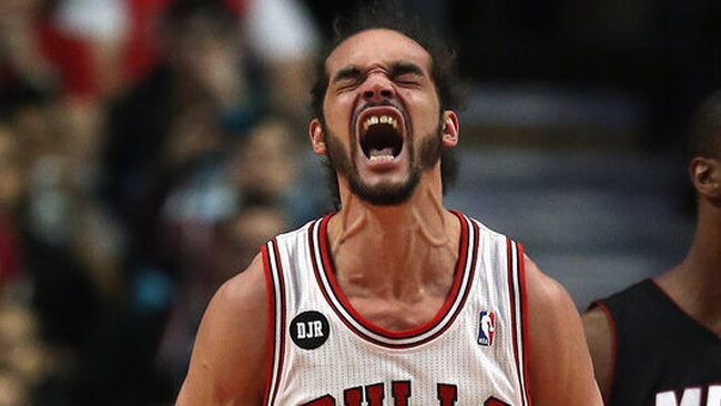 J.Noah šį sezoną pagal žaidimą gynyboje NBA neprilygo niekas (Scanpix)