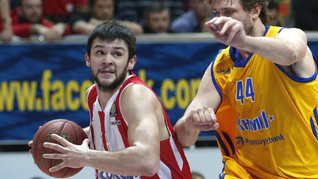 K.Papanikolaou po truputį tampa vienu svarbiausių „Olympiacos“ žaidėjų (Scanpix)
