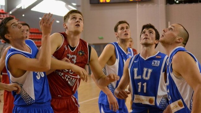 Ž.Skučas buvo vienas geriausių „LSU-Atleto“ gretose (Organizatorių nuotr.)
