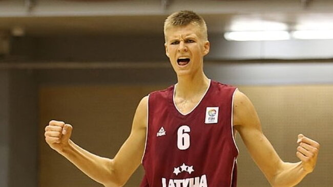 K.Porzingis sieks praverti NBA duris (FIBA Europe nuotr.)
